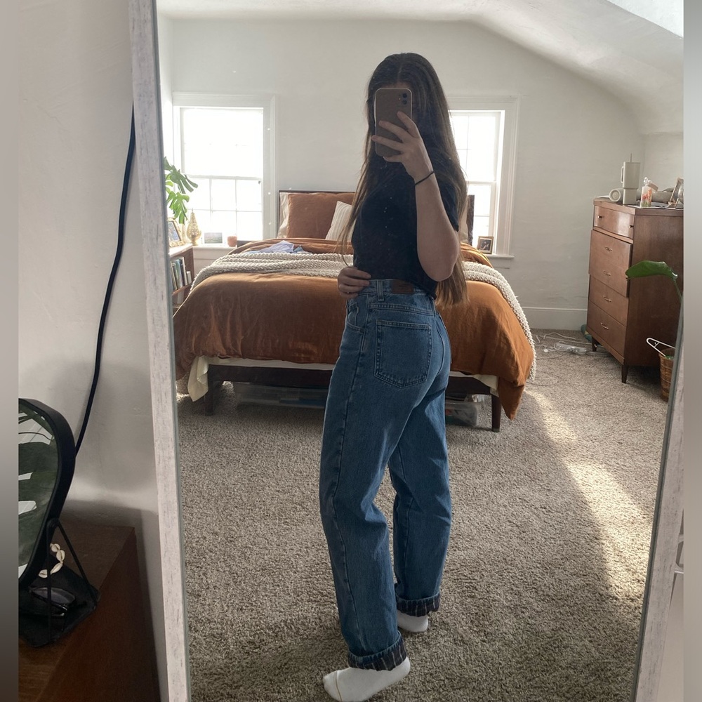 Vintage 90’s LLBean Flannel Lined Jeans